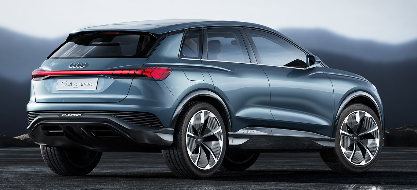 Audi Q4 e-tron concept, Studie