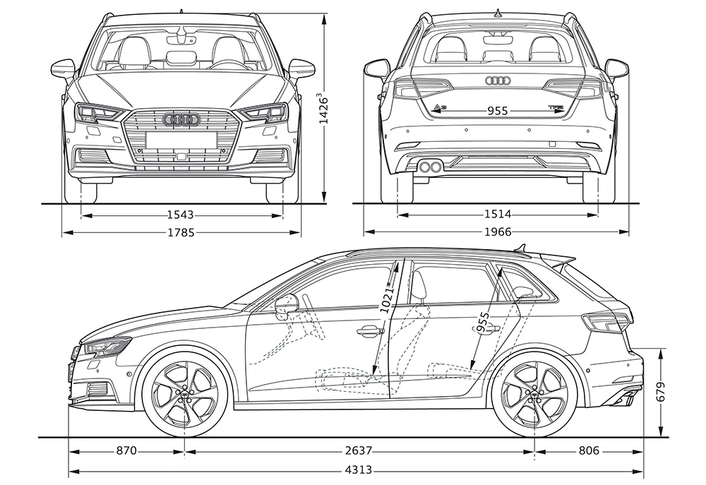 Длина и ширина а 3. Audi a3 седан габариты. Ауди а3 8v седан габариты. Габариты Ауди а3 хэтчбек 2013. Ауди а3 длина кузова седан.