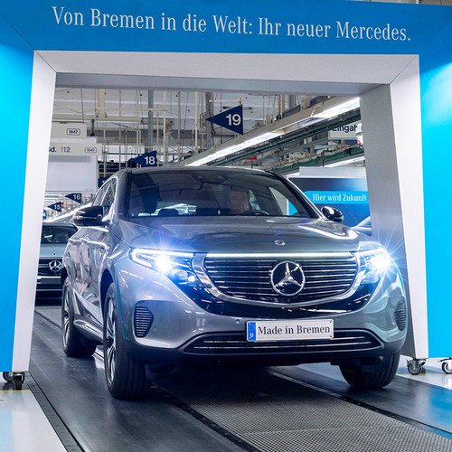 Mercedes EQC, Produktion, Bremen