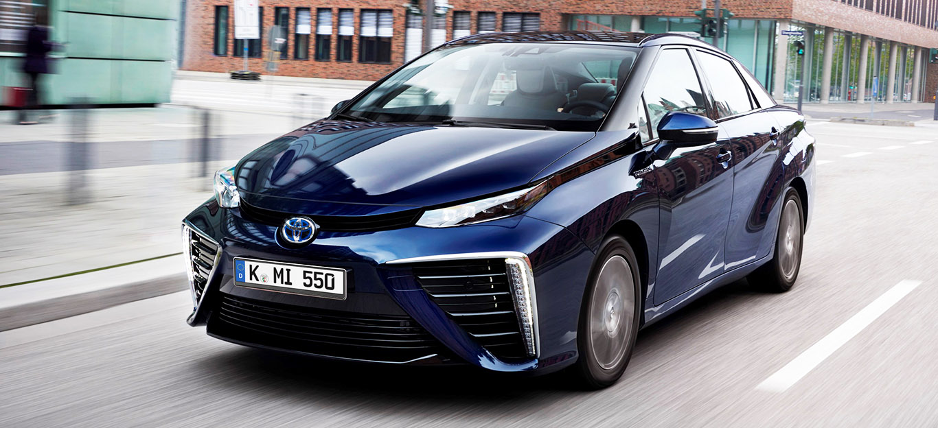Brennstoffzellenfahrzeug Toyota Mirai